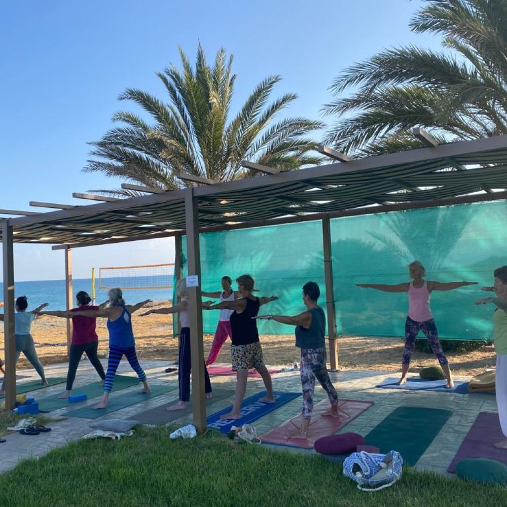 Cyprus yoga pic