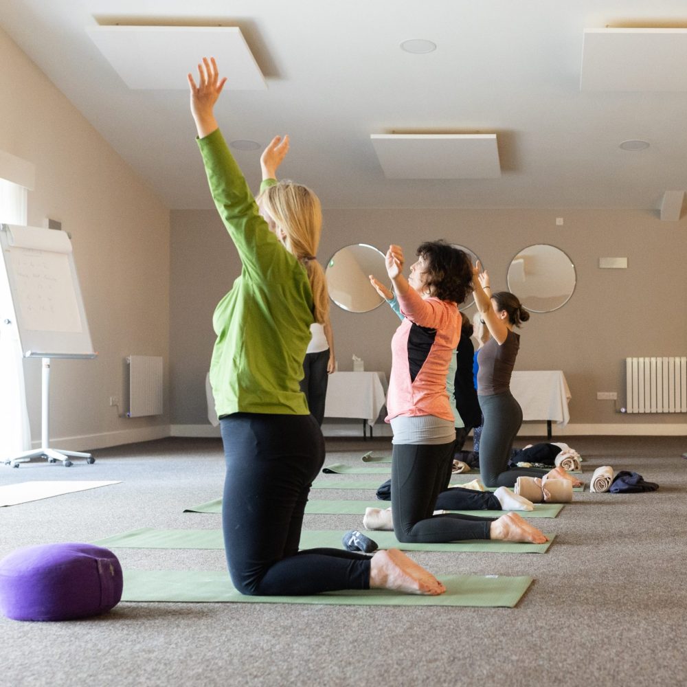group yoga shot eaton
